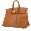 Hermès  Birkin 40 cm handbag  in gold Ardenne leather - 00pp thumbnail