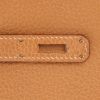Hermès  Birkin 40 cm handbag  in gold Ardenne leather - Detail D4 thumbnail