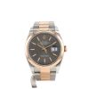 Rolex Datejust  in gold and stainless steel Ref: Rolex - 126201  Circa 2021 - 360 thumbnail