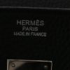 Sac à main Hermès  Birkin 35 cm en cuir togo noir - Detail D2 thumbnail