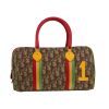 Borsa Dior  Rasta in tela monogram marrone e pelle rossa - 360 thumbnail