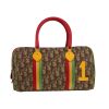 Dior  Rasta handbag  in brown monogram canvas  and red leather - 360 thumbnail
