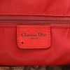 Borsa Dior  Rasta in tela monogram marrone e pelle rossa - Detail D2 thumbnail