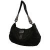 Dior  Plissé handbag  in black leather - 00pp thumbnail