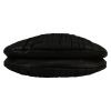 Dior  Plissé handbag  in black leather - Detail D1 thumbnail