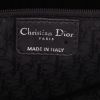 Dior  Plissé handbag  in black leather - Detail D2 thumbnail