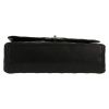 Chanel  Timeless Maxi Jumbo handbag  in black quilted grained leather - Detail D1 thumbnail