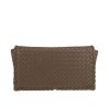 Bottega Veneta   shoulder bag  in taupe braided leather - 360 thumbnail