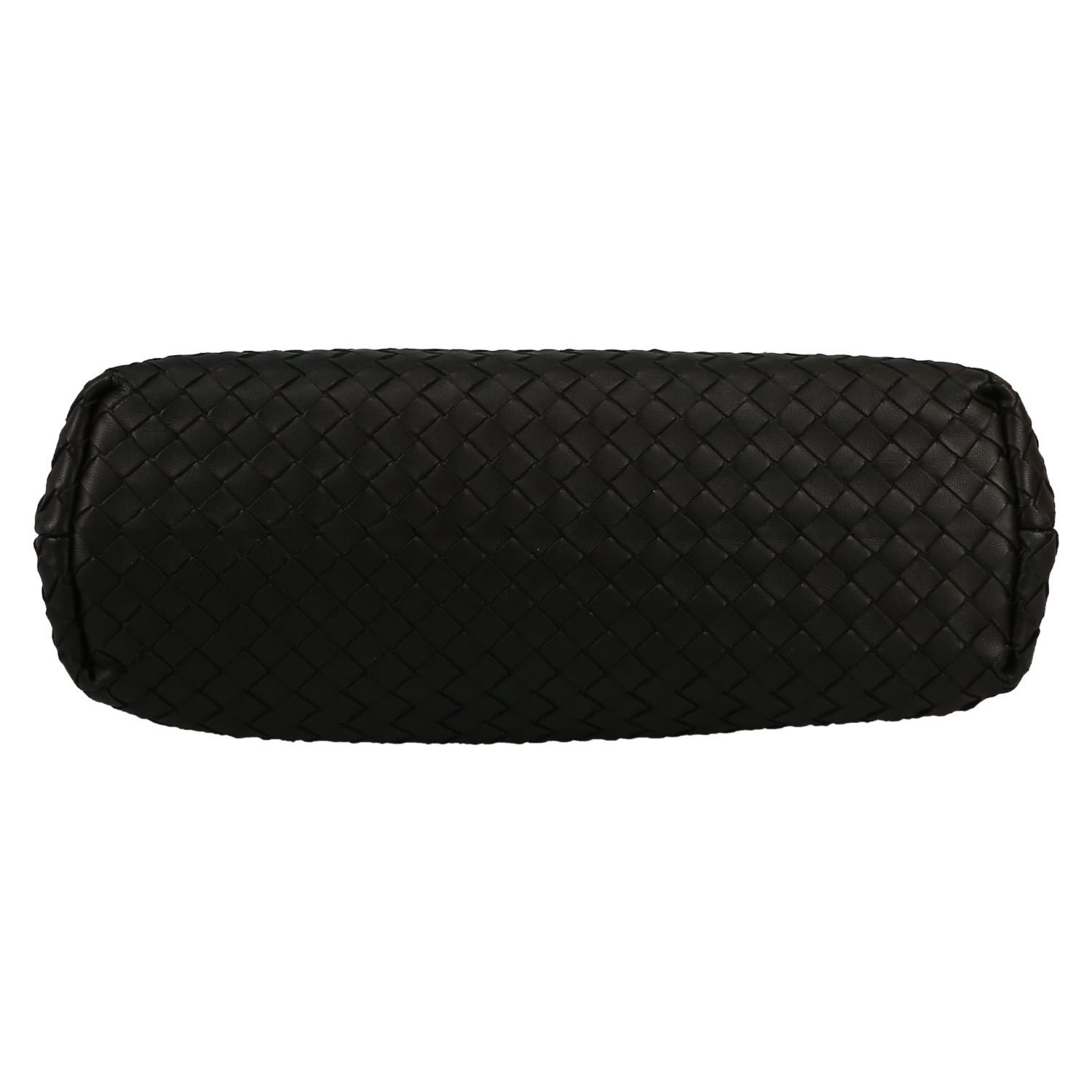 Bolso de mano Bottega Veneta  Olimpia en cuero intrecciato negro - Detail D1