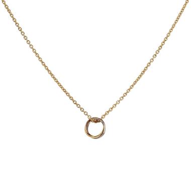 Cartier Trinity necklace in 3 golds