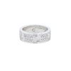 Cartier Love pavé ring in white gold and diamonds - 00pp thumbnail