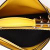 Fendi  Vertigo shoulder bag  in yellow monogram leather - Detail D3 thumbnail
