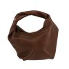 Valentino Garavani   handbag  in brown leather - 360 thumbnail