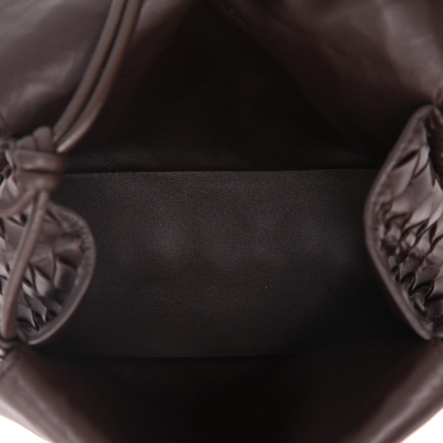 Bottega Veneta   shoulder bag  in brown intrecciato leather - Detail D3