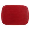 Sac porté épaule Louis Vuitton  Noé en cuir épi rouge - Detail D1 thumbnail
