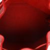 Sac porté épaule Louis Vuitton  Noé en cuir épi rouge - Detail D3 thumbnail