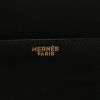 Hermès  Vintage handbag  in black box leather - Detail D2 thumbnail