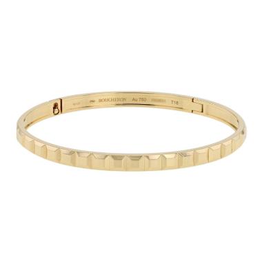 Boucheron Clou de Paris bracelet in yellow gold