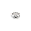 Fred Chance Infinie medium model sleeve ring in white gold and diamonds - 360 thumbnail