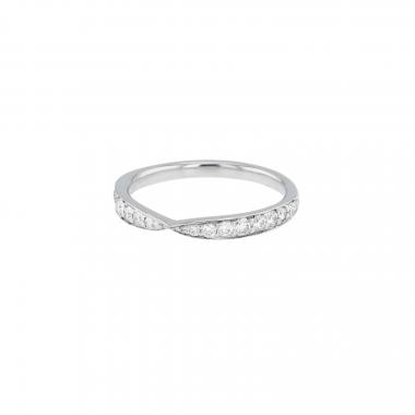 Fede nuziale Tiffany & Co Harmony in platino e diamanti