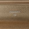 Chanel  Wallet on Chain shoulder bag  in gold quilted leather - Detail D2 thumbnail