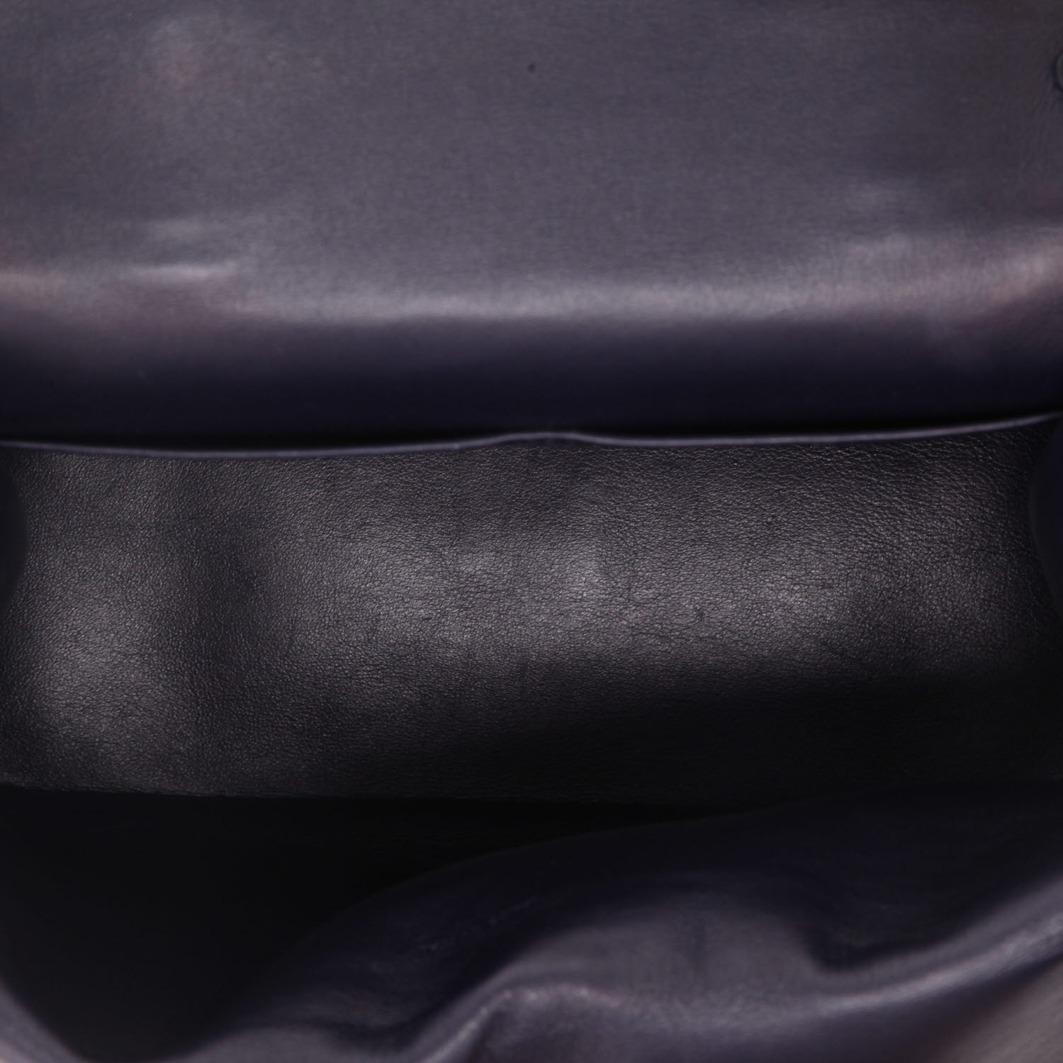 Bolso bandolera Dior  Be Dior en cuero azul marino y cuero plateado - Detail D3