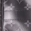 Sac de voyage Louis Vuitton  Keepall 55 en toile monogram gris Graphite et cuir noir - Detail D6 thumbnail