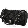 Chanel  Timeless small model  handbag  in black quilted leather - 00pp thumbnail