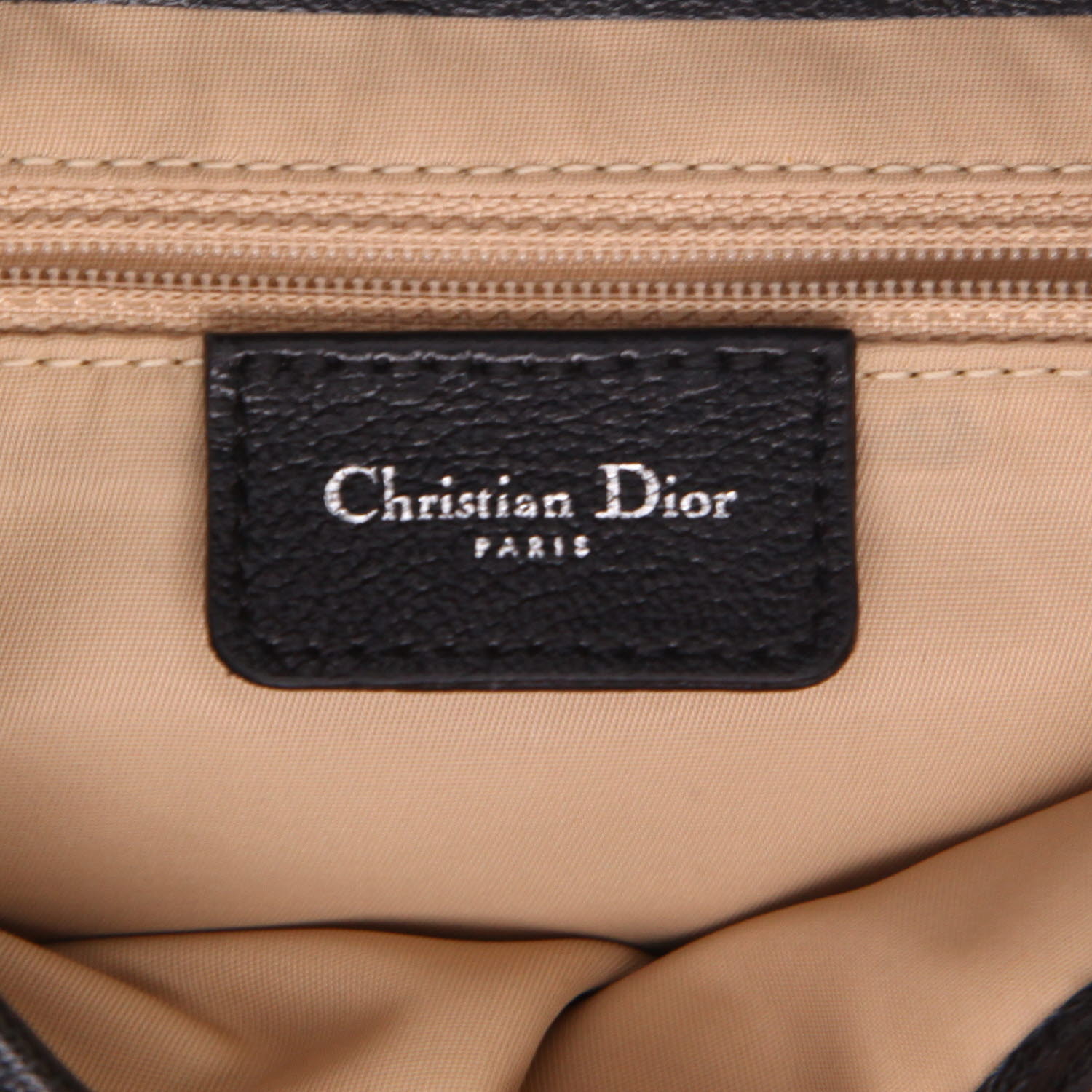 Borsa Dior  Saddle in pelle nera - Detail D2