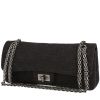 Chanel 2.55 small model  handbag  in grey jersey - 00pp thumbnail