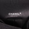 Chanel 2.55 small model  handbag  in grey jersey - Detail D2 thumbnail