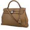 Hermès  Kelly 32 cm handbag  in beige leather taurillon clémence - 00pp thumbnail