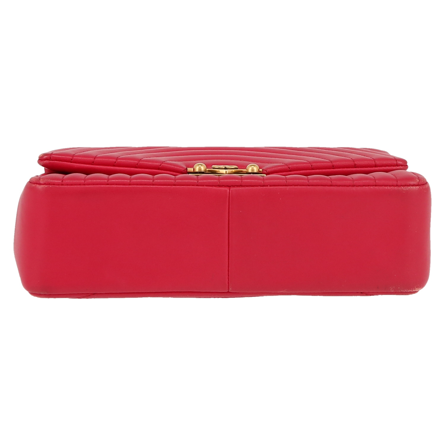 Borsa a tracolla Chanel   in pelle rosa - Detail D1