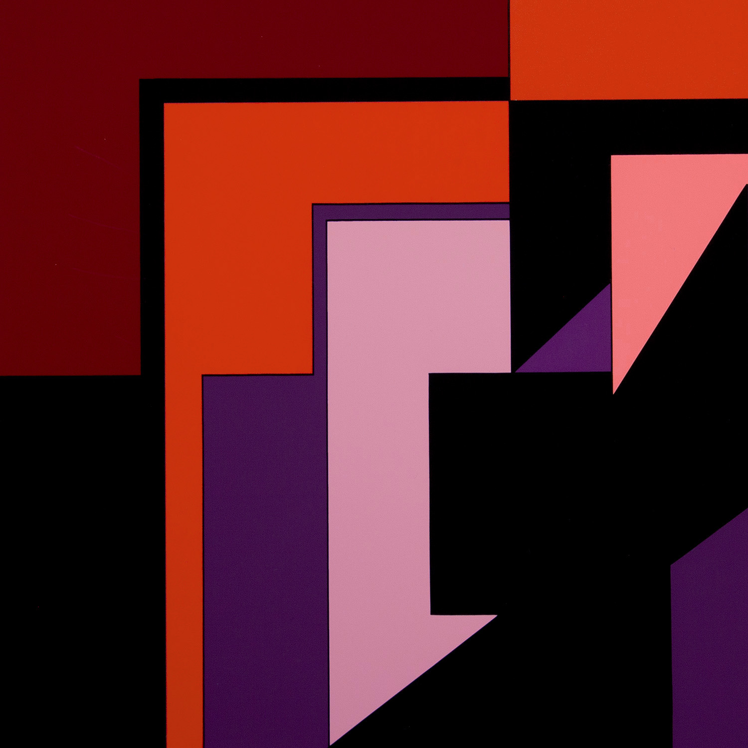 Victor Vasarely (1906-1997), Eika - 1983, Silkscreen on paper - Detail D1