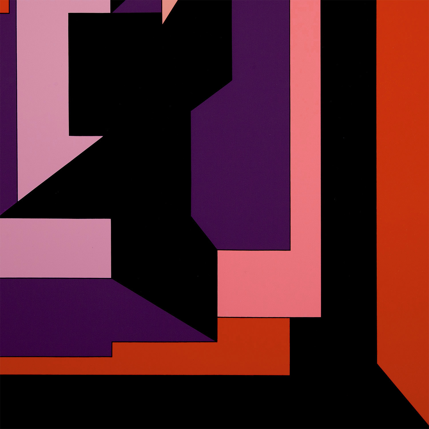 Victor Vasarely (1906-1997), Eika - 1983, Silkscreen on paper - Detail D2