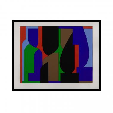 Victor Vasarely (1906-1997), Amir - 1985, Sérigraphie sur papier