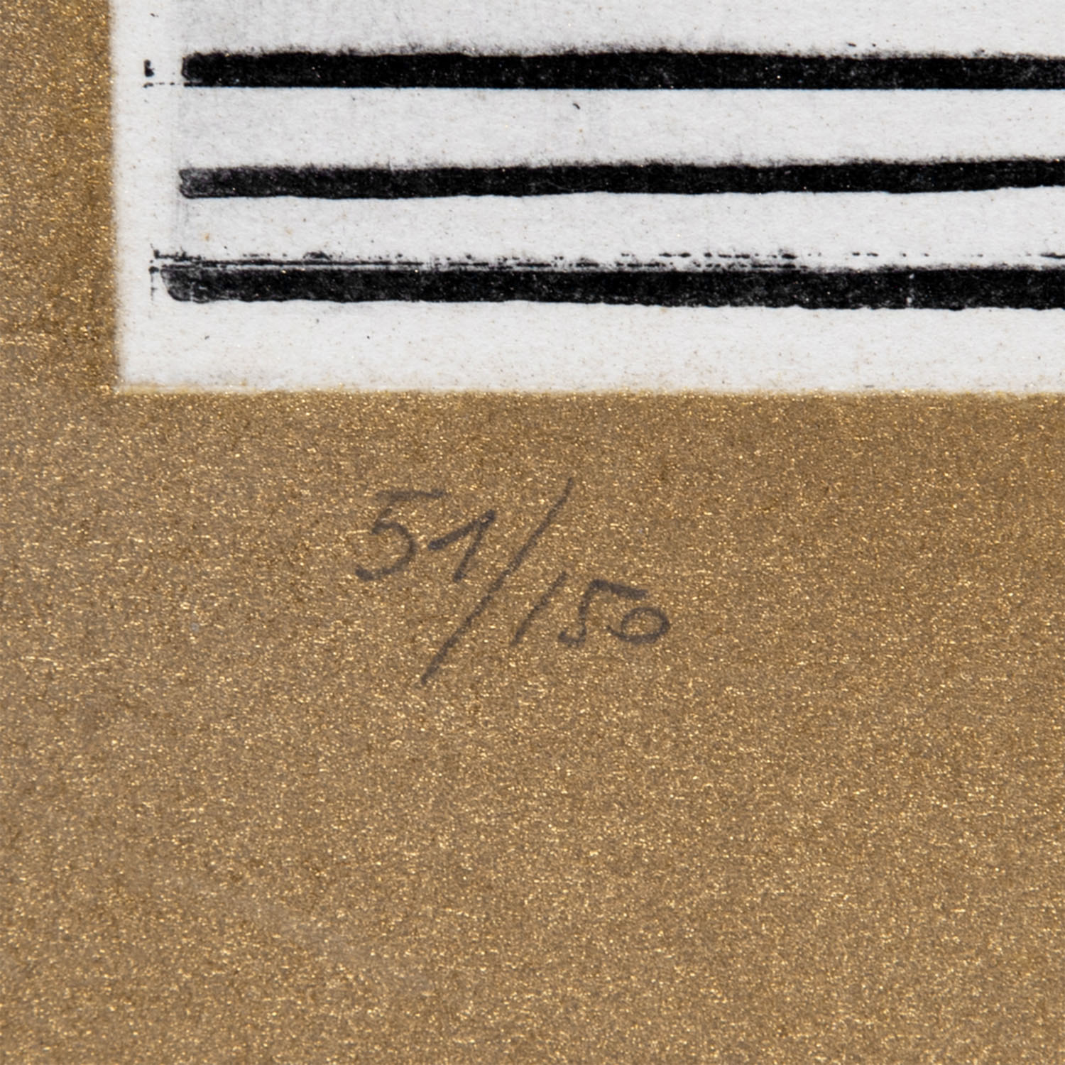 Victor Vasarely (1906-1997), Majus Nai - 1976, Sérigraphie sur papier - Detail D3