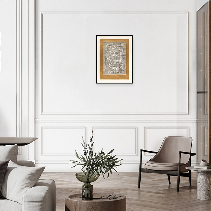 Victor Vasarely (1906-1997), Majus Nai - 1976, Sérigraphie sur papier - Detail D5