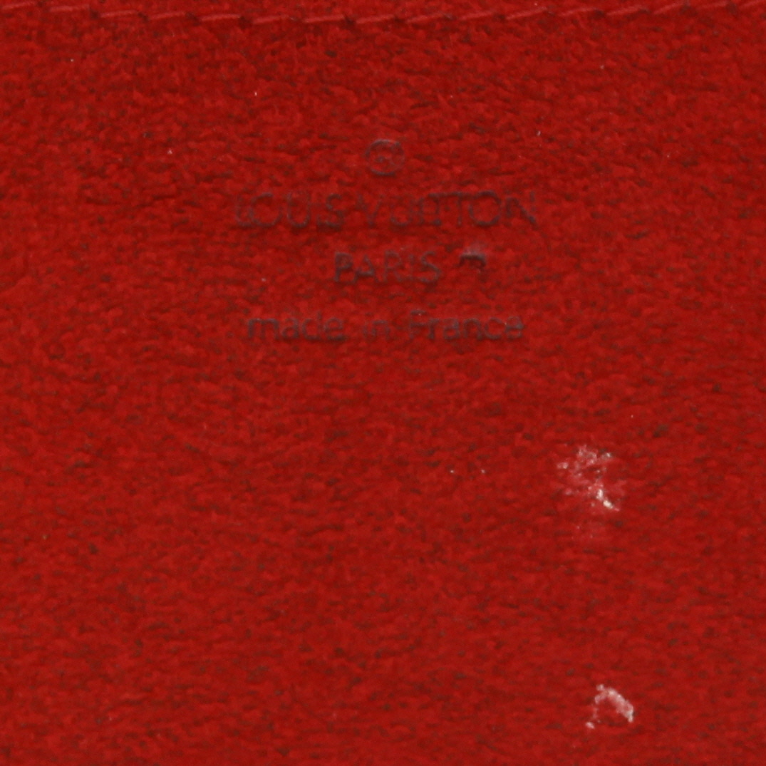 Louis Vuitton  Knightsbridge handbag  in ebene damier canvas  and brown - Detail D2