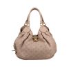 Louis Vuitton  L handbag  in beige mahina leather - 360 thumbnail