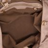 Bolso de mano Louis Vuitton  L en cuero mahina beige - Detail D3 thumbnail
