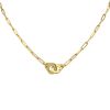 Dinh Van Menottes R12 necklace in yellow gold - 00pp thumbnail