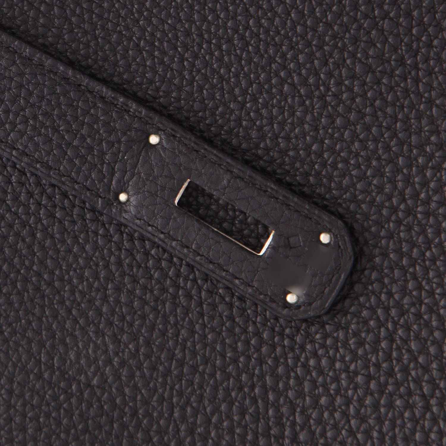 Borsa Hermès  Kelly 40 cm in pelle togo nera - Detail D4