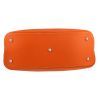 Bolsa de viaje Hermès  Bolide - Travel Bag en cuero swift naranja - Detail D1 thumbnail