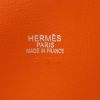 Sac de voyage Hermès  Bolide - Travel Bag en cuir Swift orange - Detail D2 thumbnail