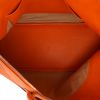 Bolsa de viaje Hermès  Bolide - Travel Bag en cuero swift naranja - Detail D3 thumbnail