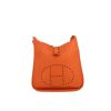 Sac bandoulière Hermès  Evelyne en cuir togo uni-ton orange - 360 thumbnail