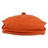 Hermès  Evelyne shoulder bag  in orange one tone  togo leather - Detail D1 thumbnail