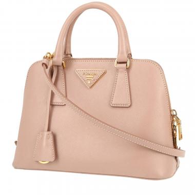 Bolso bandolera Prada  Promenade en cuero saffiano de un tono color rosa claro