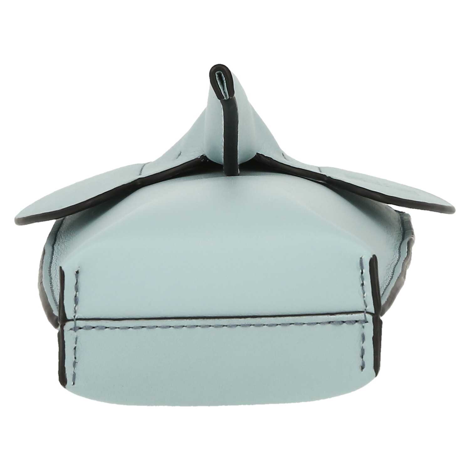 Bolso bandolera Loewe  Elephant Pocket en cuero azul claro - Detail D1